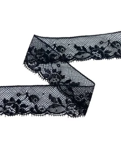 Passamaneria Merletto Pizzo Valencienne Ricamo Fiore Foglia Alto Cm 2,8 3271 - Imagen 1 de 6