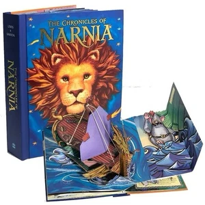The Chronicles of Narnia Pop Up Book Robert Sabuda by C. S. Lewis 1st Ed New - Bild 1 von 3