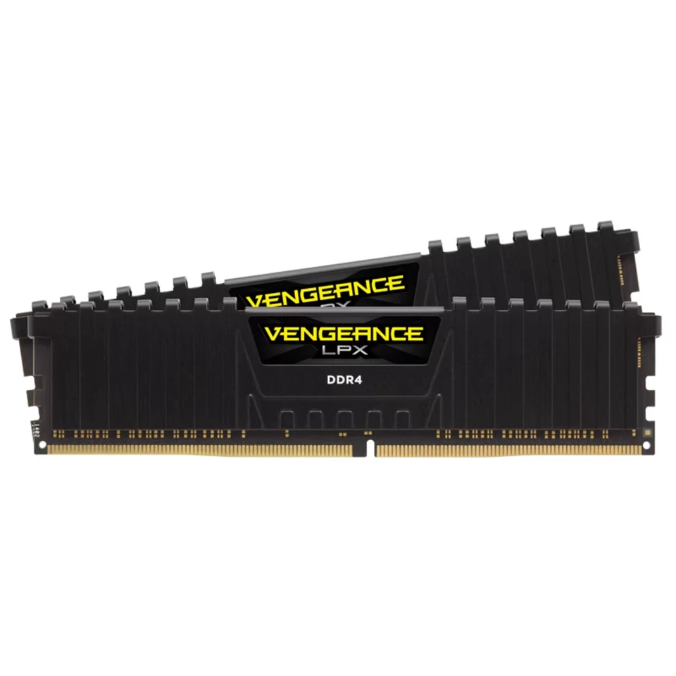 CORSAIR Vengeance LPX 32GB (2x16GB) DDR4 3200MHz CL16 RAM Kit - Black, XMP 2.0 - Image 1 of 4