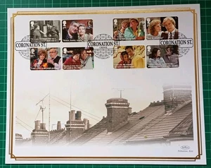2020 Coronation Street Benham FDC Crewe Pmk - Picture 1 of 3