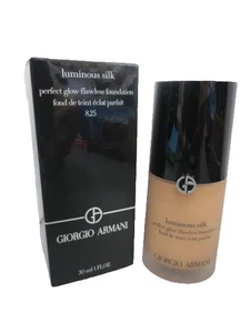 GIORGIO ARMANI LUMINOUS SILK PERFECT GLOW FLAWLESS FOUNDATION #8.25 1 OZ BOX - Picture 1 of 3