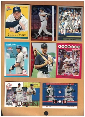 Derek Jeter Bernie Williams 2003 Playoff Prestige Connections #C-40 y retratos Foto 1 de 2