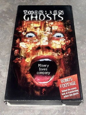 Thir13en 13 Ghosts (VHS, 2002) Tony Shalhoub, Shannon Elizabeth, Matthew Lillard - Image 1 of 4