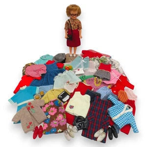 Ideal Tammy Family Pepper Doll & Tagged Outfits Shoes Accessories Vtg Lot 1960s - Picture 1 of 21