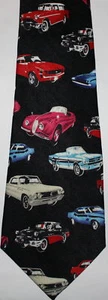 CARS NECKTIE NEW TIE DODGE FORD GENERAL MOTORS GM 60 50 AMERICAN MUSCEL CAR - Picture 1 of 1