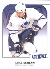 2009-10 Finnish Upper Deck Victory Maple Leafs Hockey Card #179 Luke Schenn