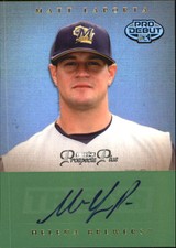 2007 TRISTAR Prospects Plus Green #64 Matt LaPorta Autograph /50 