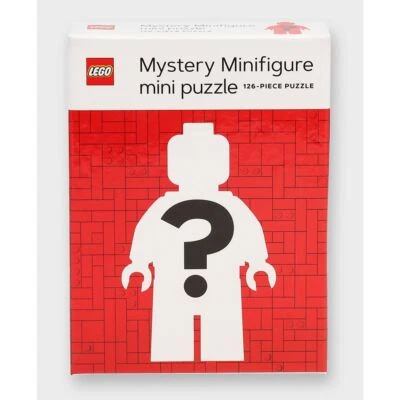 LEGO Mystery Minifigure Puzzles Red Edition 126 Pieces LEGO Puzzle - Image 1 of 4