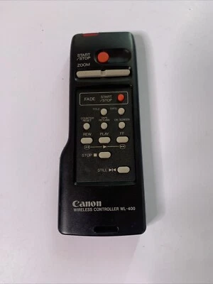 Genuine Canon Wireless Controller WL-400 Remote Control for Hi-8 Camcorder - Image 1 of 3