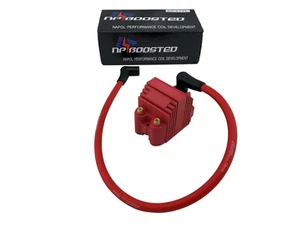 Universal Ignition Coil Pack Blaster SS Hi Voltage 40kV + 10mm Spark Plug Wire - Bild 1 von 3