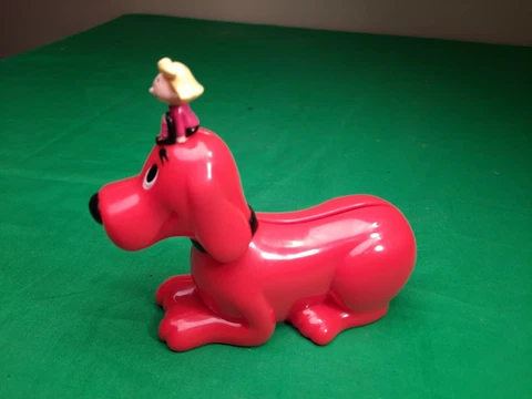 Clifford the Big Red Dog Coin Bank Cover