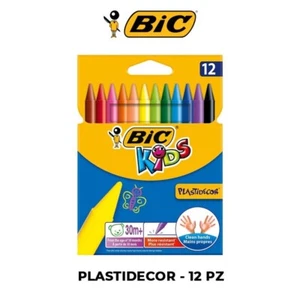 BIC PLASTIDECOR WACHSPASTELLE 12er Pack - Bild 1 von 1