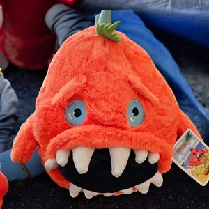 Juguete de peluche Wild Republic Monsterkins Grom 18" Orange Monster Squad nuevo con etiquetas - Imagen 1 de 9