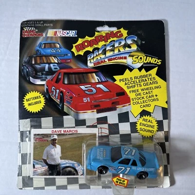 Racing Champions 1991 Roaring Racers Sounds #71 Dave Marcis NASCAR 1/64 Foto 1 de 4