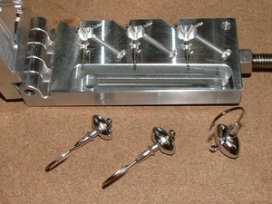 Freshwater Football -3 mold 3/8,1/2,3/4oz CNC Aluminum - Bild 1 von 4