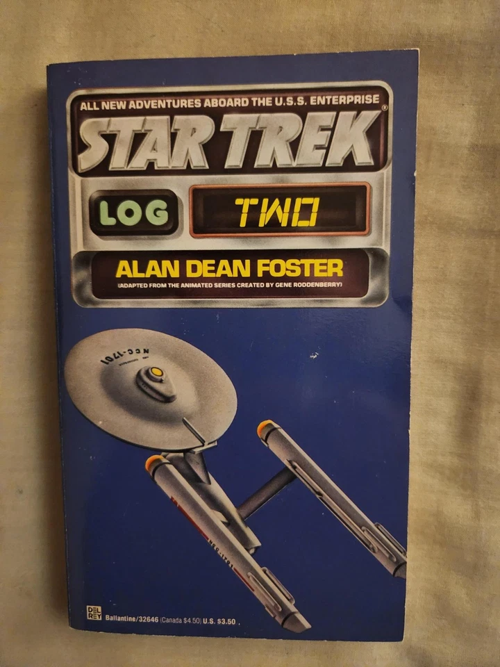 Star Trek Log Two by Alan Dean Foster-Excellent Condition-Very Nice! — 第 1/1 张图片
