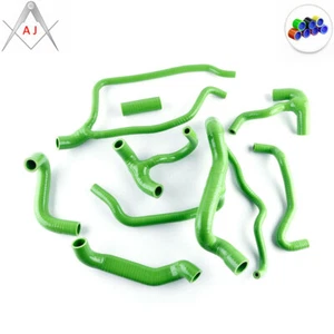For 2009-2013 Ducati Streetfighter S 1098 Silicone Radiator Coolant Hose Green - Picture 1 of 9