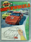 You Can Draw Superwheels by Debby Henwood Vtg Willowisp Samochód sportowy krok po kroku