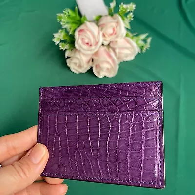 GENUINE  LEATHER SKIN CREDIT CARD HOLDER/ WALLET CARD HOLDER FOR MEN - Image 1 of 4