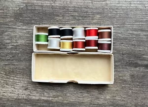 Peasalls Gossamer silk new old stock box of 11 various colours - Picture 1 of 3