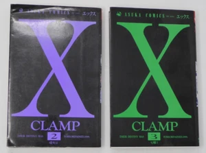 X (manga, 1999) Volumes 2 and 3 Clamp Japan Text - Picture 1 of 9