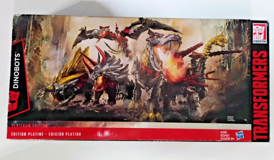 Transformers Age Extinction Platinum DINOBOTS G1 MISB Grimlock - Image 1 of 4