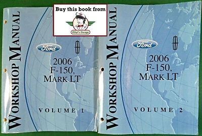 Ford F-150 Lincoln Mark LT 2006 camioneta OEM servicio de reparación conjunto manual de taller Foto 1 de 3