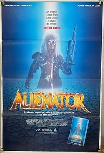 ALIENATOR FF ORIGINAL VIDEO FILMPLAKAT FRED OLEN RAY TEAGAN (1990) - Bild 1 von 2