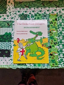 The reluctant dragon an entertainment sheet music 1984 for a play - Picture 1 of 4