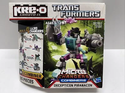 Figura KRE-O Transformers DECEPTICON PIRANACON Micro Cambiadores Combinadores 2013 NUEVO Foto 1 de 4