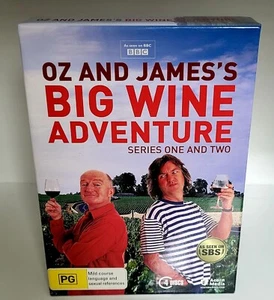 Oz and James's Big Wine Adventure Series 1 & 2 DVD Box Set - Region ALL, PAL - Picture 1 of 5