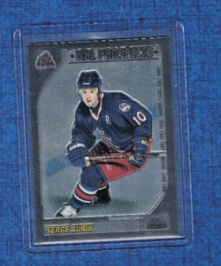2000-01 Topps Chrome NHL Prospects Rookie Card # 202 Serge Aubin - Picture 1 of 2