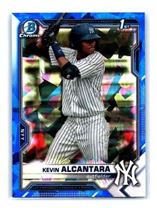 2021 Bowman Sapphire Edition #BCP-97 Kevin Alcantara 1st Yankees Cubs