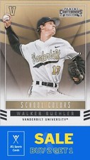 2015 Panini Contenders #12 Walker Buehler School Colors