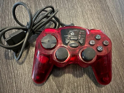 Mad Catz Dual Force Red Sony PlayStation Controller - Image 1 of 3