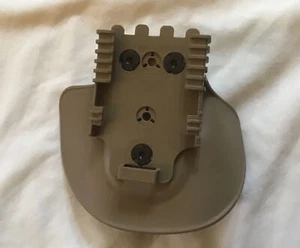 Safariland 568BL Paddle with QLS MS22 Receiver Plate | Holster Tan - Picture 1 of 2