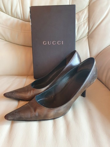 Scarpe Gucci donna tacchi bronzo 40 5 euro
