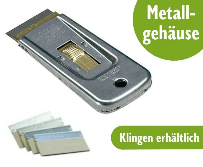 Unger Profi Kochfeldschaber Glas Schaber mit Metall Klinge / Zubehör wählbar