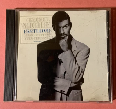 Джордж Майкл Фастлав 1996 США промо только CD сингл полная версия и радио редактирование  - Изображение 1 из 4