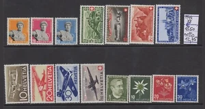 Switzerland 1944 Complete Year New Full Gum MNH - Picture 1 of 1
