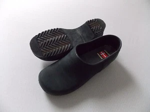 Danish Design * Leder - Clogs * schwarz * Gr. 40 ( 39-40 ) * neuw. Zustand * - Bild 1 von 5