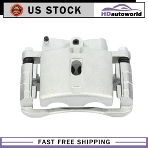 1x Front Brake Caliper With Bracket For 2001-2010 Chevrolet Silverado 2500 HD - Picture 1 of 8