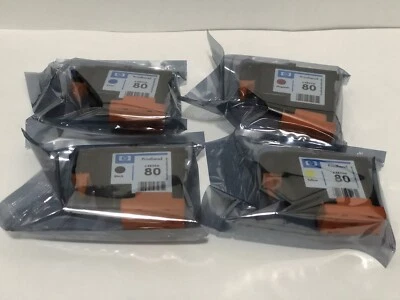 Cabezal de impresión compatible #80 C4820A C4821A C4822A C4833A para 1050 1055p Foto 1 de 4