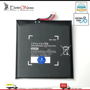 Batteria Nintendo Switch HAC-003 Capacità pari originale 4310mAh Cod. HAC - 003 - Foto 1 di 7
