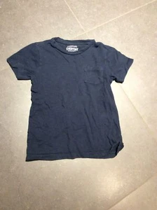 Crewcuts Everyday Navy Blue T Shirt With Pocket Size 6-7T - Picture 1 of 5