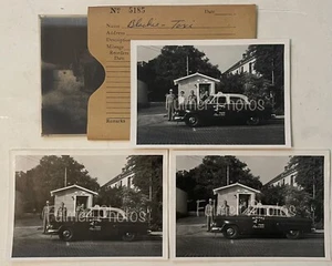 RARE 1950s Press Photos & negatives BLACKIE’S TAXI SERVICE Negro Business OOAK - Picture 1 of 11