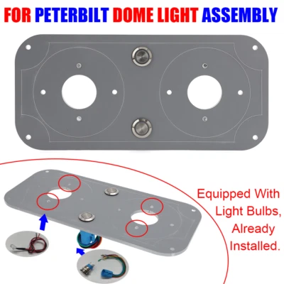 For Peterbilt Dome LED Interior Light Truck Dome Lighting Lights Bulbs Assembly - Image 1 of 4