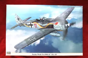 1:32 Modellbausatz Hasegawa 08196 Focke-Wulf Fw190-A-8 JGr.10 OVP - Bild 1 von 1