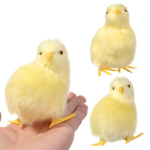 Kinderspielzeug Simulation Furry Chicken Lebensechter Vogel Ostern Plüschküken