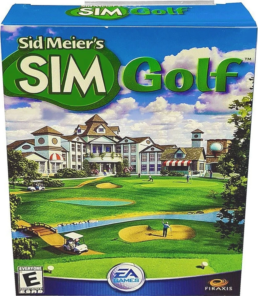 Sid Meier's Sim Golf PC authentic complete CIB EA Games